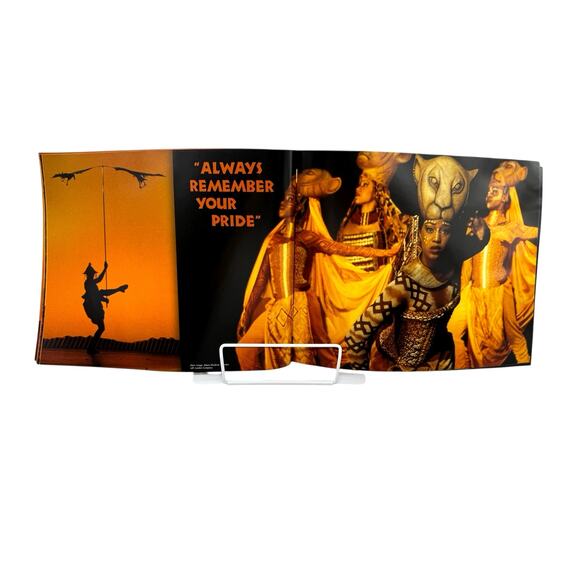 Disney THE LION KING Broadway Musical Program With Casting Guide - Picture 4 of 6